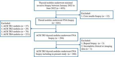 Influence of maximum diameter on fine-needle aspiration biopsy outcomes in ACR TI-RADS 5 thyroid nodules